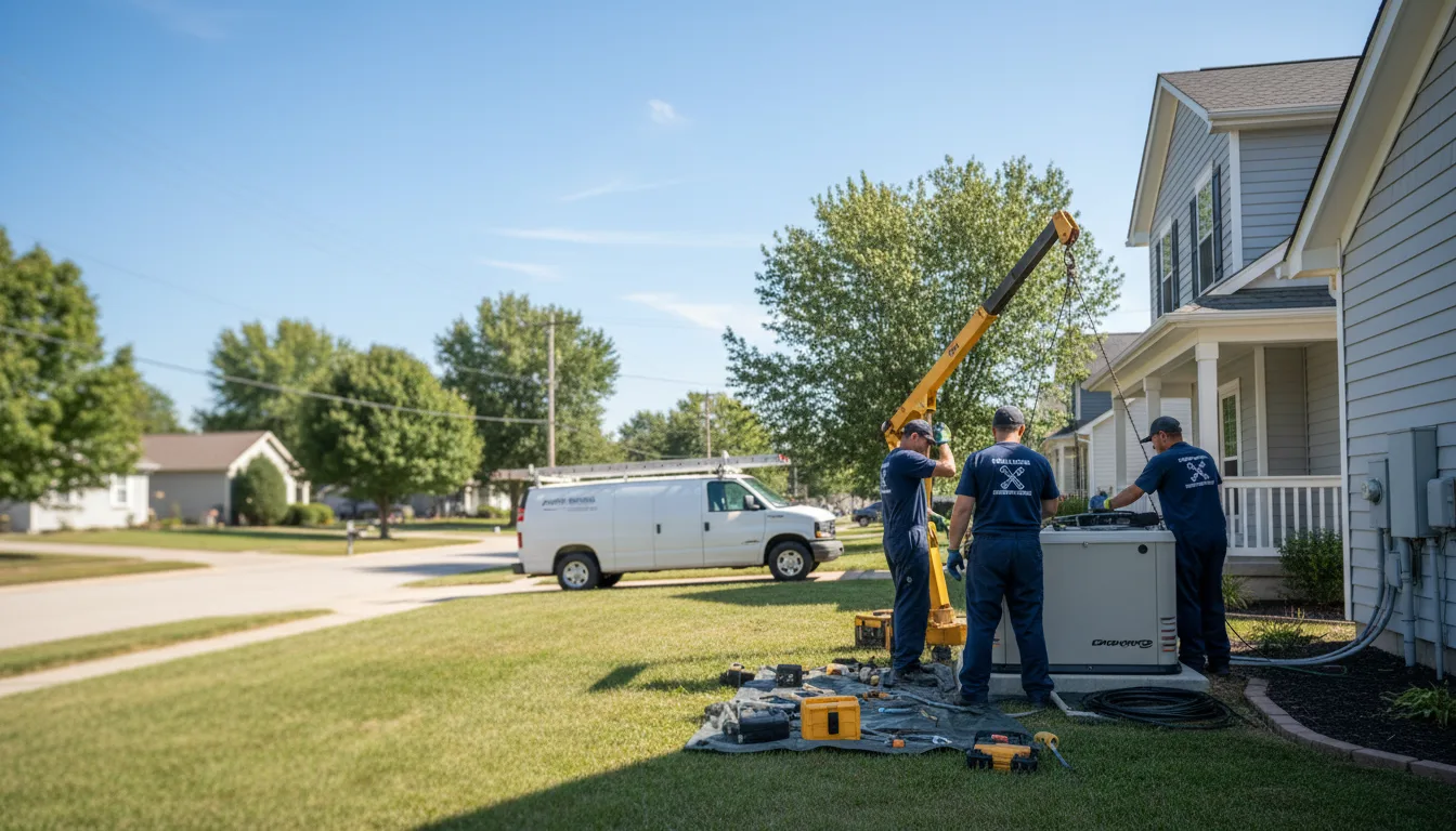 Generator Installation in Weston, MI near me